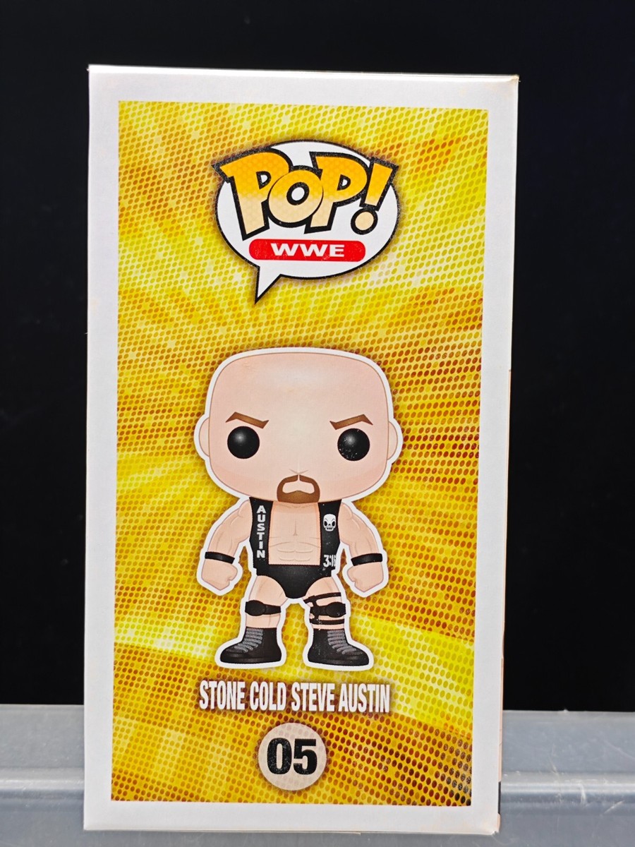 Genuine Funko Pop WWE - Stone Cold Steve Austin #05 Vinyl Figure