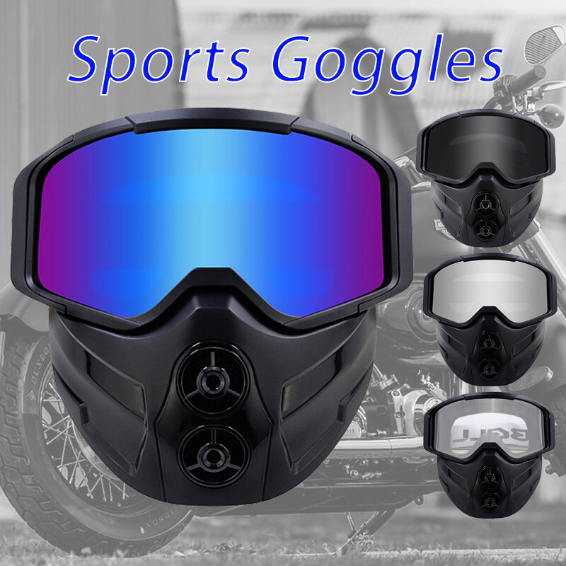 Occhiali Sportivi Con Maschera E Filtro Rimovibili - Argento, Anti-UV, Antigraffio - Per Moto, Sci, Ciclismo, Outdoor - Foto 8