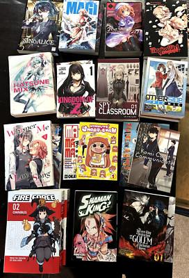 Assorted Manga and Light Novels (sold individually)