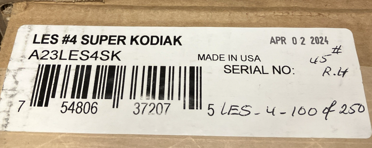 Bear Archery - Arco recurvado monoblock de 60 Super Kodiak