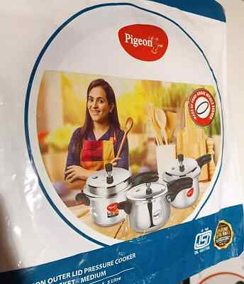 #ad Pigeon Pressure Cooker sealing Ss Medium3.5 5 Liters Outer Lid Gasket $19.99