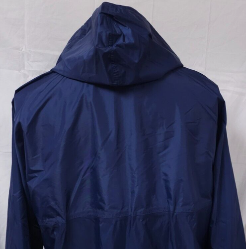 Stearns Dry Wear 1/2 Zip Pullover Blue Packable Windbreaker Rain Coat Jacket (L) - Picture 9 of 13