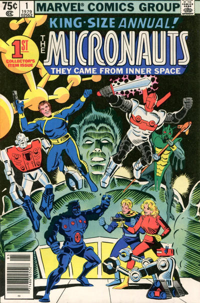 Micronauts (Vol. 1) Annual #1 (Newsstand) VG; Marvel | low grade - Bill Mantlo S