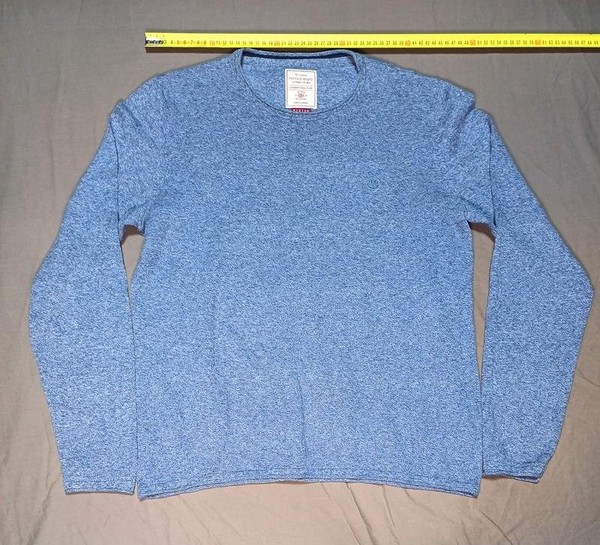 Men Fat Face Sweater Grey Cashmere 38 / M / 46