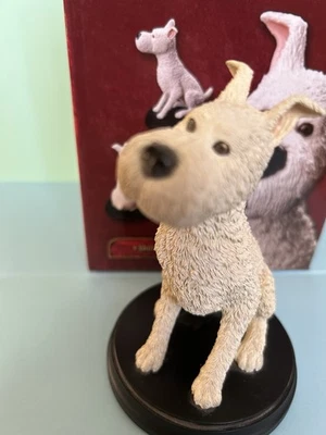 FIGURINE MILOU-WETA-RESINE-2011-FILM LES AVENTURES DE TINTIN-1500 Ex-TBE-BOITE - Photo 1/4