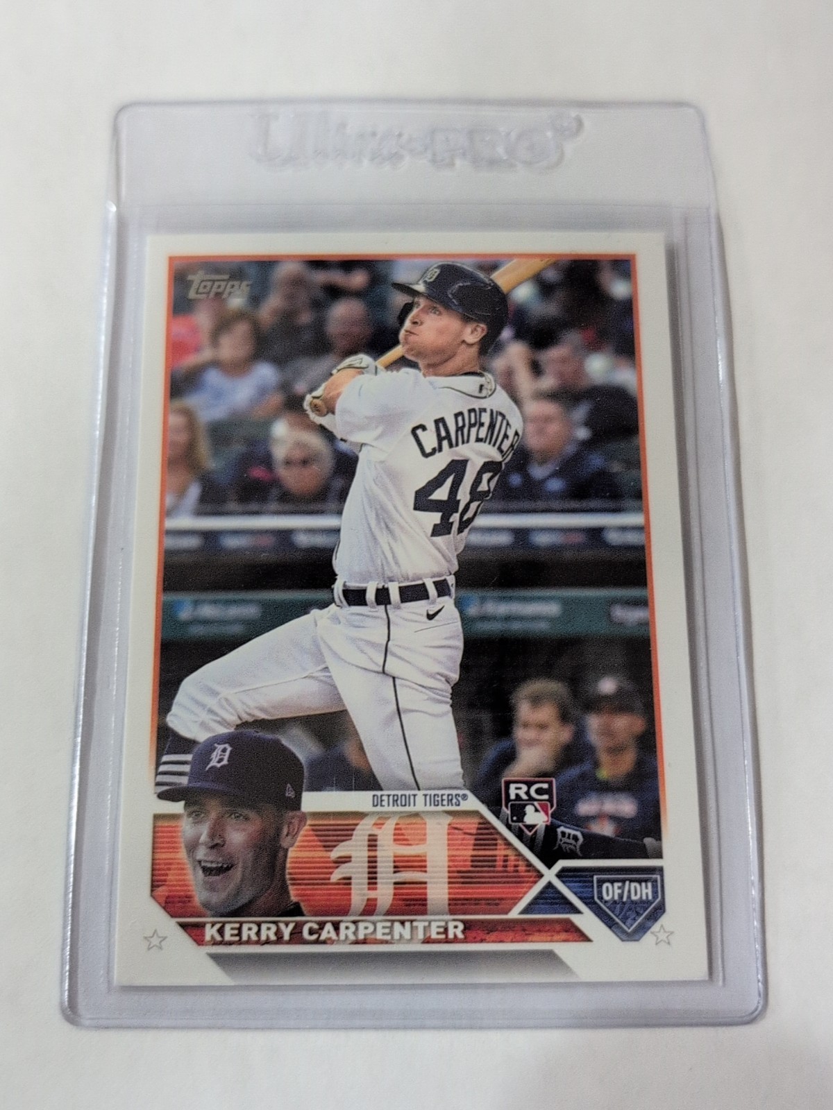 2023 Topps #394 Kerry Carpenter Detroit Tigers Rookie