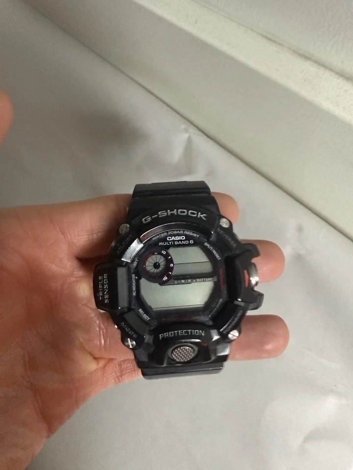 Casio G-Shock Rangeman GW-9400J-1JF 53,5 mm Estuche de resina negra con negro... Foto 2 de 4
