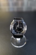 Casio G Shock GMB2100 Tough Solar Bluetooth Black Metal CasiOak