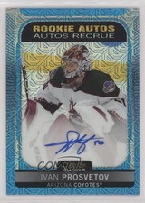 2021-22 O-Pee-Chee Platinum Rookie Blue Traxx Ivan Prosvetov #R-IP Auto 1f5g
