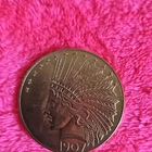 1907 $10 Indian Head Gold Coin US Eagle Pre-1933 Circulated Uncertified