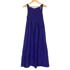 Y2K Gap Body Silk Tank Maxi Dress Purple Womens XS Flowy Lightweight Summer