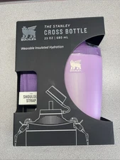 Stanley Cross Bottle 23 oz Travel Bottle w/ Strap Lilac New Sealed