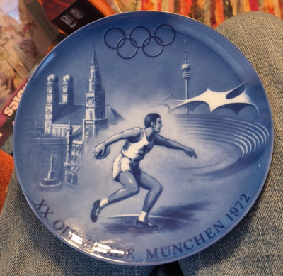 Olympiade Munchen 1972 Berlin Rare Collector Plate Olympics West Germany