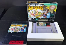 Super Mario All-Stars | Super Nintendo Player's Choice | CIB | Complete
