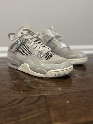 Jordan Air Jordan 4 Retro Frozen Moments 2023 Gray White AQ9129-001 Female size