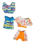 Vtg Barbie Fashion Favorites MATTEL 870, Bonus 1990s Orange Splash Paint Outfit