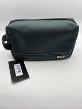 Tumi Dark Opal Green Medium Kit Travel Accessory Zipper Pouch Bag