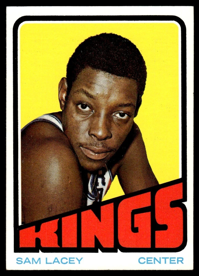 1972-73 Topps Basketball Sam Lacey KC-Omaha Kings #63 Card EX-MT+