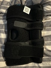 Vive Hinged Knee Brace Relieves ACL, MCL, Meniscus Large Black SUP1046BLKL