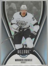2025-26 Upper Deck Allure #59 Warren Foegele Black Rainbow