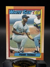 1990 Topps - Frank Thomas #414 Name on Front (RC)