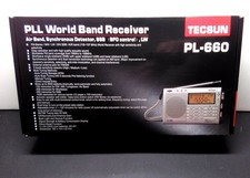 TECSUN PL-660 PLL World Band Reciever ssb AM/FM Excellent Cond.