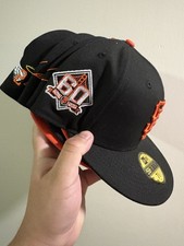San Francisco Giants New Era Fitted Hats 4-Pack Size 7 3/4