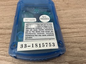 Performance Memory Card P-20-316W for Sega Dreamcast NOT TESTED. AS IS