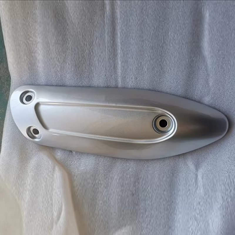 Protection de pot d'échappement noire pour Piaggio X EVO et X7 125cc