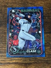 2024 Blue Jays Jonatan Clase Topps Holiday BLUE METALLIC HOLIDAY TREE #H14 SP