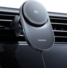 Baseus Qi2.2 25W MagSafe Car Mount Wireless Fast Charger Air Vent Holder 360°