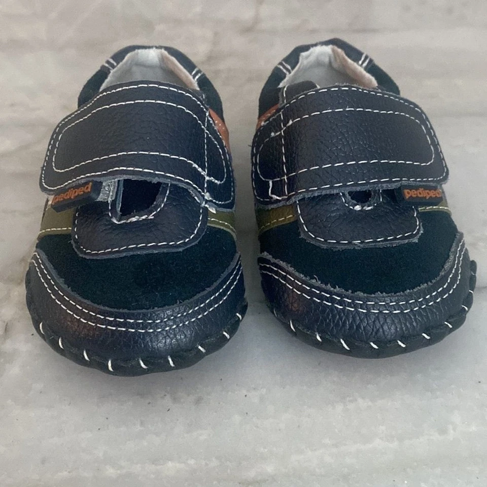 Zapatillas bebé de cuero pediped 0-6 meses Foto 3 de 4