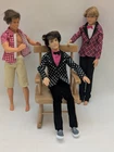 Mattel Ken Doll Lot of 3 Male Rooted Hair 2009 /1968 /2 Fashionista/ 1 Vtg