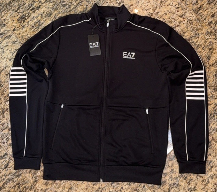 ジャケット・アウター EMPORIO ARMANI 07aw EMPORIO ARMANI EA7 Mens Full Zip Tracksuit Jacket Size S-XL