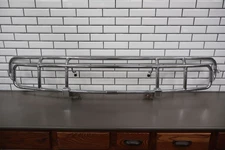 2003-2009 Hummer H2 Double Hoop OEM Chrome Brush Guard