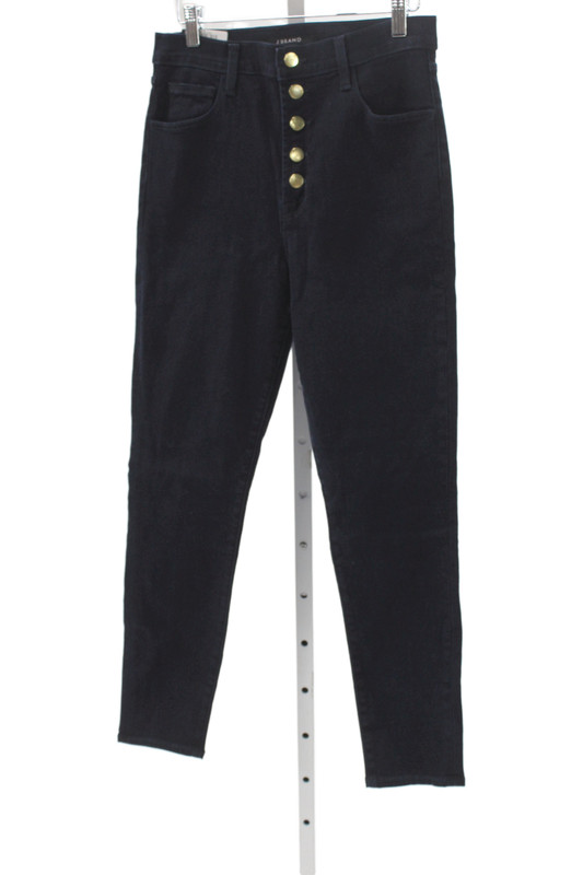 J Brand Women Dark Blue Skinny Ankle Jeans Denim Mid Rise Size 29