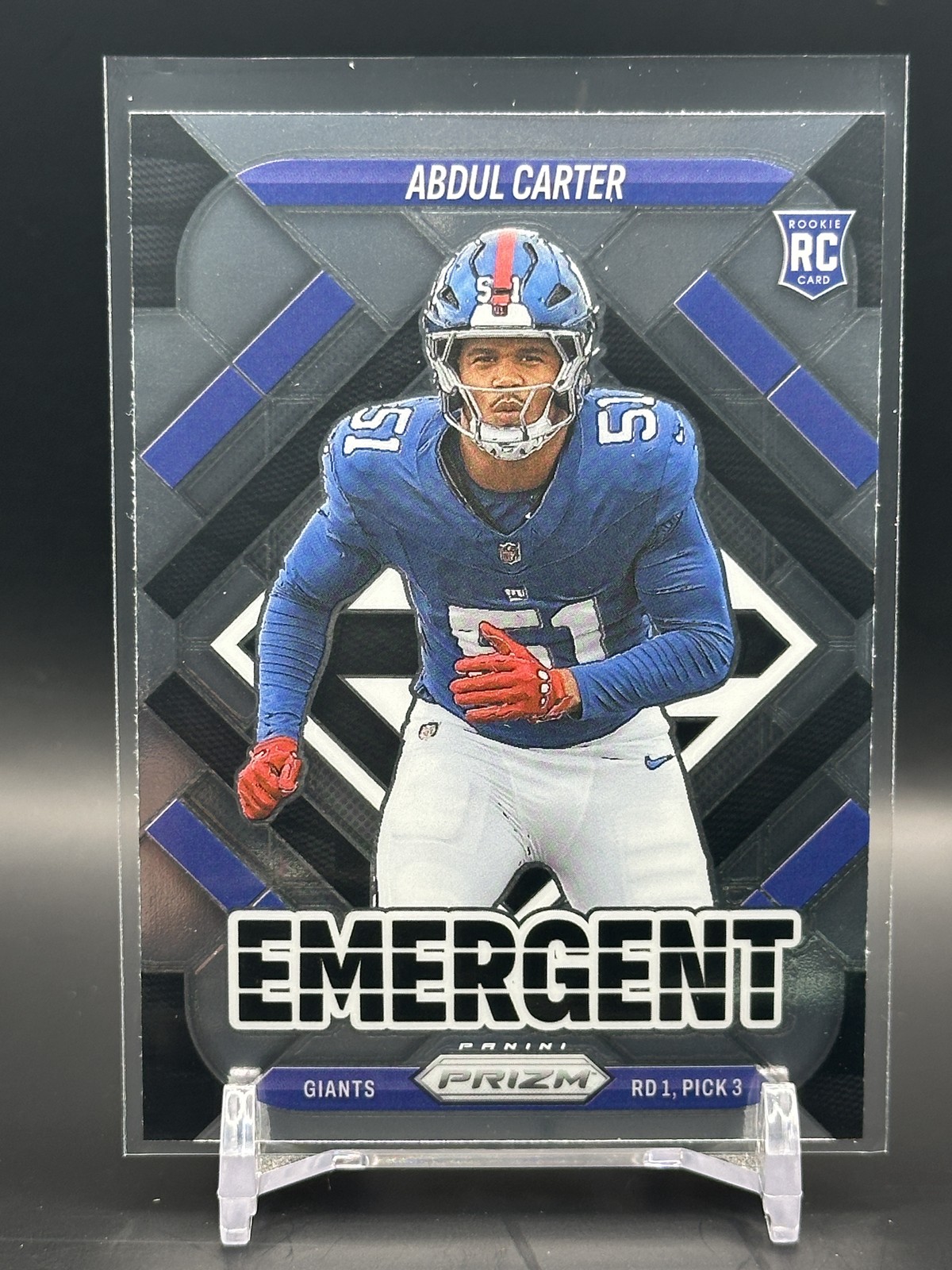 2025 Panini Prizm #7 Abdul Carter Emergent