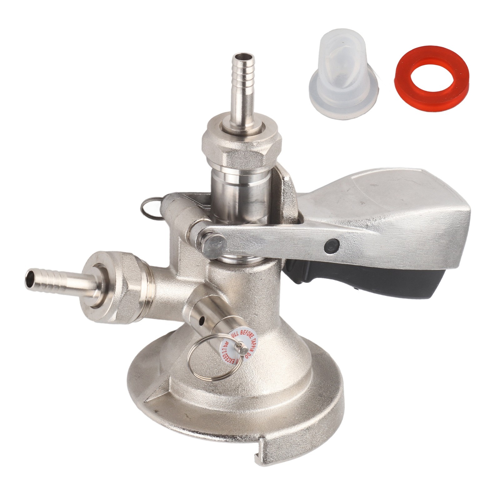 Keg Coupler A Type With Stainless Steel Beer Keg Dispenser Connector Dispensing