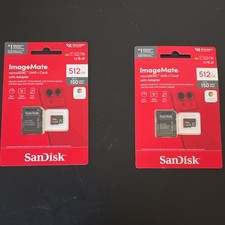 SanDisk ImageMate 512GB Class 10 microSDXC UHS-I micro SD SDSQUAQ-512G-AW6KA