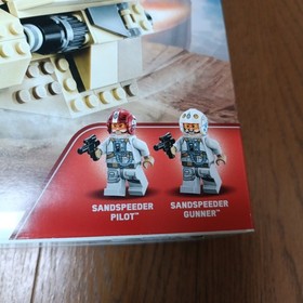 LEGO Star Wars 75204 Sandspeeder New Sealed 75131 Rebel Trooper Building Toy