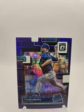 2022 Panini Donruss Optic - Rated Rookie Tylor Megill #60 Blue Pandora Prizm /99