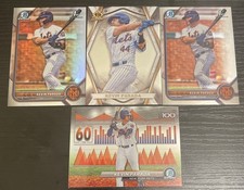 2024 4 Card Lot New York Mets Kevin Parada