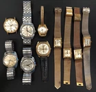 Lot of 10 Timex Electric wrist watches! Three work! Seven for parts or repair.