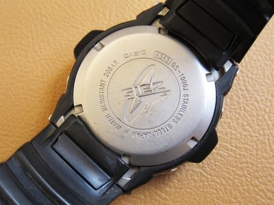 CASIO G-SHOCK Giez [4343] GS-1000J Silver & Black Digi-Ana Watch