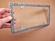 Custom Accesories Inc. Aluminum License Plate Frame Lowrider Rat Rod Hot Rod Custom Accesories Inc. Aluminum License Plate Frame Lowrider Rat Rod Hot Rod