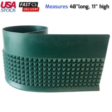 Craps Diamond Pyramid Rubber Bumper Wall Mat for Casinos Crap Table Poker Nights