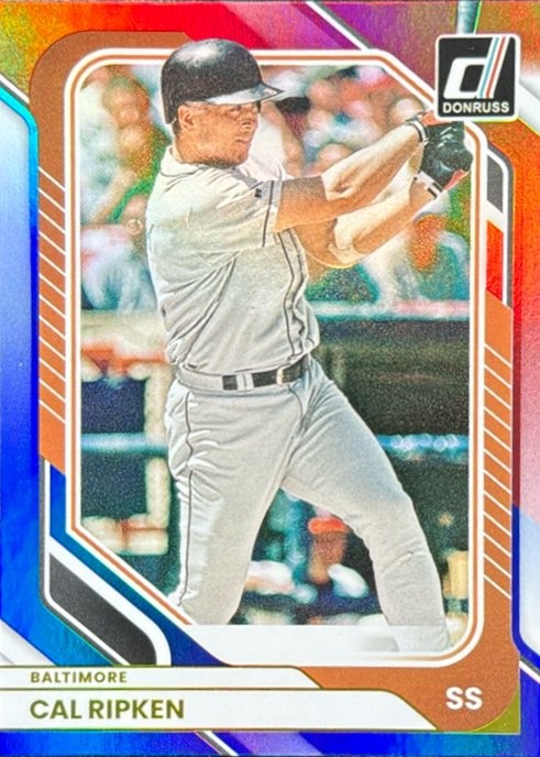 2026 Donruss #14 Cal Ripken Red and Blue