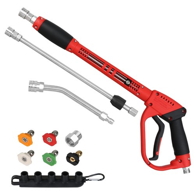 #ad Durable Pressure Washer Gun with Replacement Wand Power Washer Gun with 17 I $44.33