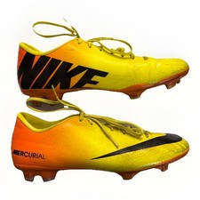 2013 NIKE Mercurial Veloce FG Yellow Volt Soccer Cleats Football Boots US 10 Men
