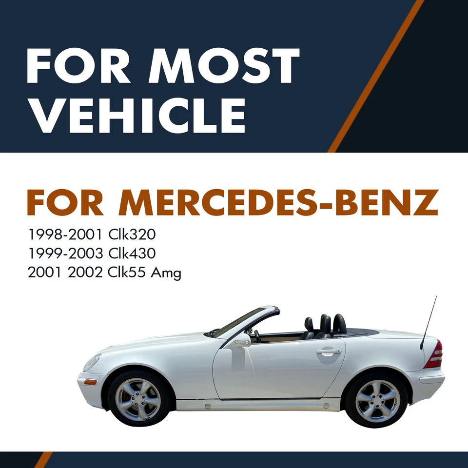 Par de 2 soportes de elevación del capó delantero para Mercedes-Benz Clk430 1999-2003 Foto 2 de 4